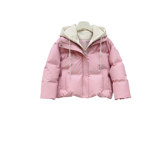 FR.YH.ZH小同学kids童装国标女童2024洋气双拉链棉服-9712 粉红色 cm 120