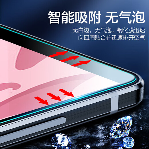 Flash Magic Lenovo Y700 Плоская смягченная пленка Saveer 8,8 дюйма 2024/2023 Полноэкранная защитная пленка Anti-Finger Print 24/23 Универсальная модель [HD] 1-Peece + Artifact Y700