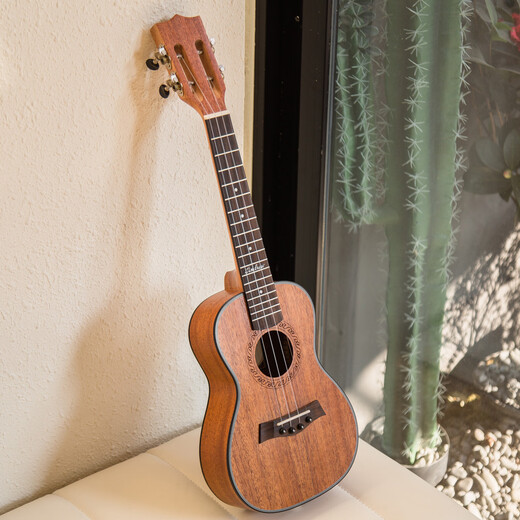 Andrew Ukulele Children para adultos Guitarra pequeña de 26 pulgadas [Vector] Peach Heart