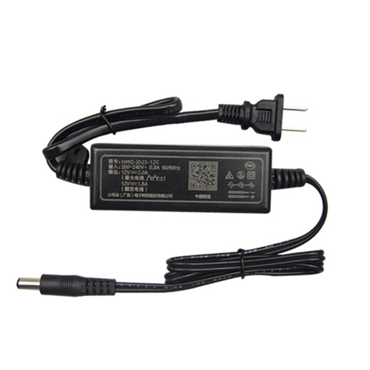 小耳朵 室内外监控电源适配器 DC12V2A 安防监控摄像头变压器 防雨直流开关电源白色款 DC12V2A室内【插头款】