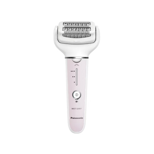 Panasonic Electric Epilator for Women Hand and Leg Hair Bikini Underarm Body Hair Trimmer Whole Body Washable Portable ES-EY80-P Pink (Including 5 Accessories)