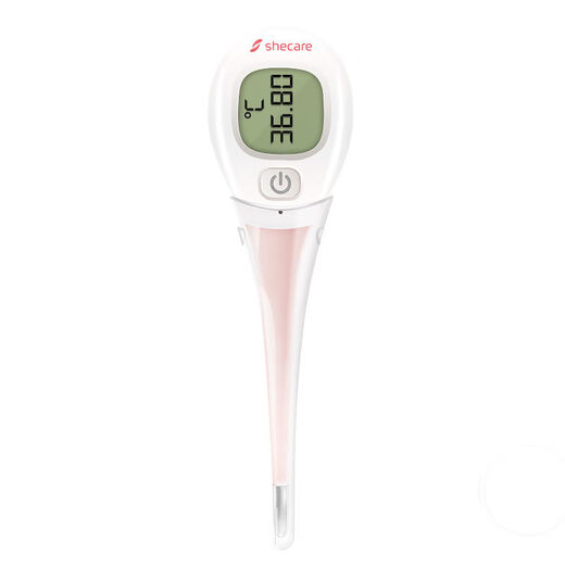 Shecare basal thermometer electronic thermometer oral female pregnancy test ovulation monitoring home medical corpus luteum test without backlight non-Bluetooth model - Shecare basal thermometer 1 piece