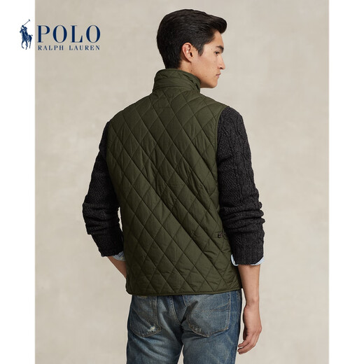 Polo Ralph Lauren Men's Classic Quilted Vest RL15907 301-Green L