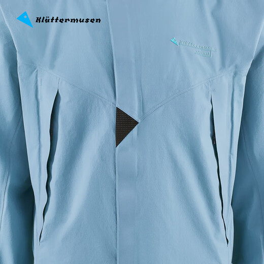 KLATTERMUSEN climbing rat 10651M Asynja men's lightweight jacket-Asynja Jacket M s Granite Blue 675/Blue Granit XL