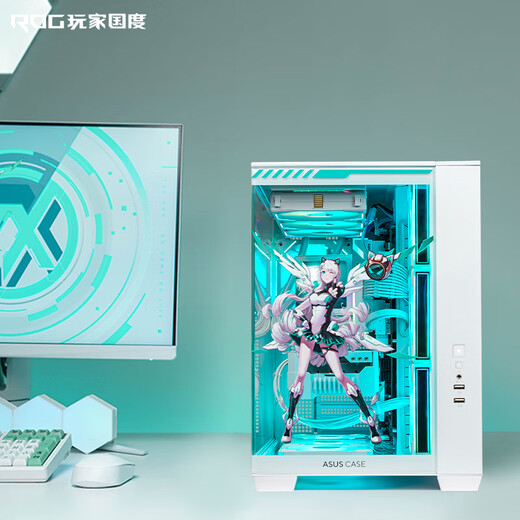 ASUS ROG family bucket 24 installments interest-free RTX5080/5090D/5070Ti/5060Ti graphics card AMD Ryzen 9800X3D host gaming desktop computer complete machine R7 9800X3D+RTX5070Ti丨Nine single host