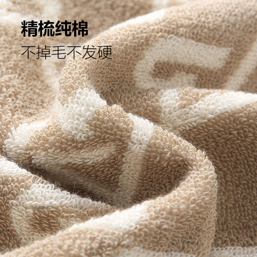 Xinya reines Baumwollhandtuch Gesicht waschen Haushalt Herren wasserabsorbierende erwachsene dicke Gesichtswäsche Volles Baumwoll-High-End-Baden kein Haar verloren Farbe gemischt 3