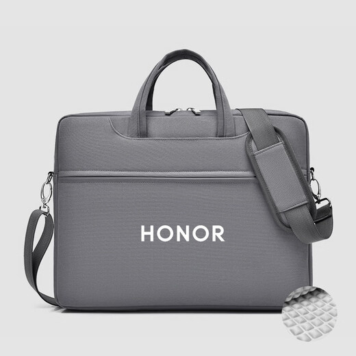 Geeignet für Honor Magicbook Pro 16/X14 X16 Laptop-Tasche 2025 Einschuld Handtasche 733 Galaxy Grey White Label Logo Dreidimensionales Doppelfach 14-Zoll