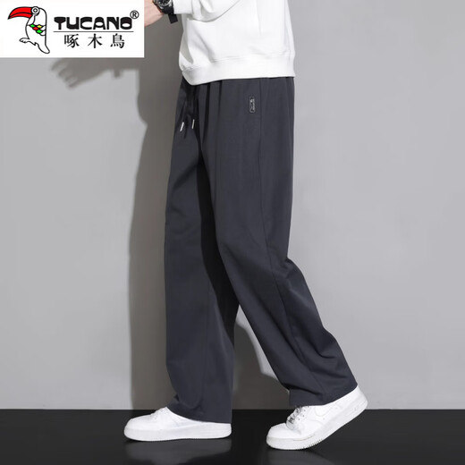 Pantalon occasionnel de pics pour hommes en été mince et pantalon raide lâche polyvalent pour hommes pantalon de travail décontracté américain pour hommes 2332 armée verte xl recommandé 120-150jin [Jin est égal à 0,5 kg]