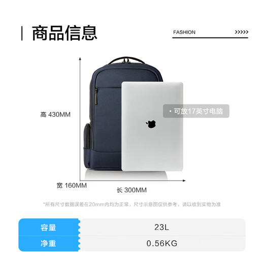 American Travel Gepäck Computerbeutel Travel Rucksack Business Pendler Rucksack 17-Zoll-Computer tragbarer NJ5 Grau Grün