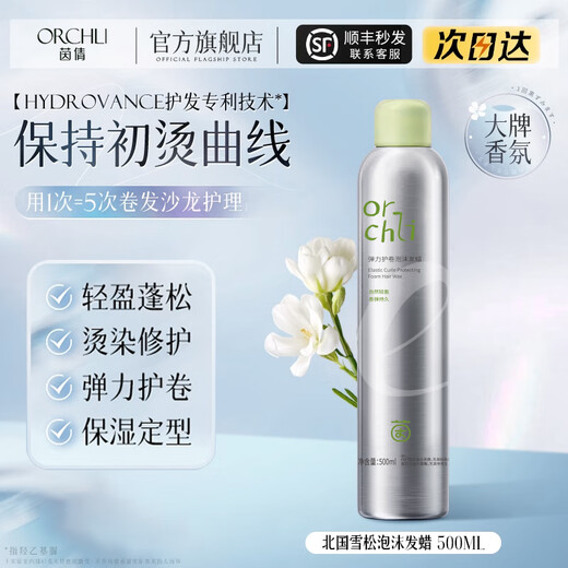 Yinqian Foam Hair Wax Elastic Women's Curly Hair Moisturizing Fluffy Hair Gel Long-lasting Styling Magic Curl Protector Men's Bubble Mousse Salon Tony Recommends Northland Cedar Foam Hair