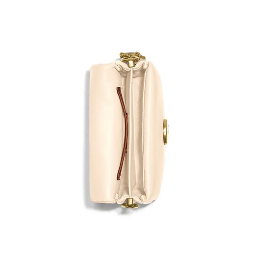 CoaCH (COACH) women's fashionable and versatile one-shoulder crossbody handbag Ivory white C3880B4IY