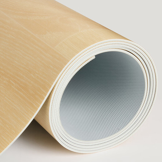 XMSJ Custom Wood Grain 2.0 mmpvc Piso de plástico de cuero Cemento Cemento Direct Factory engrosado Resistente y sin deslizamiento de la madera de la tierra del hogar 1098 (2 metros * 0.5 por metro cuadrado