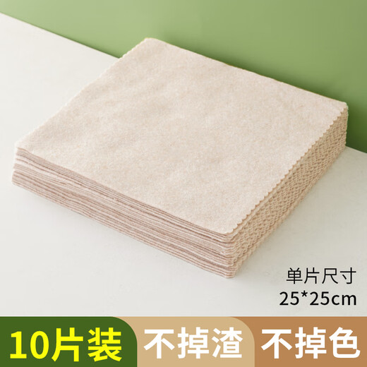 ZOZX German loofah rag absorbs oil and does not stick to oil. Kitchen is easy to clean, thickened dishwashing cloth, scouring pad, plant fiber, loofah rag 10 pieces