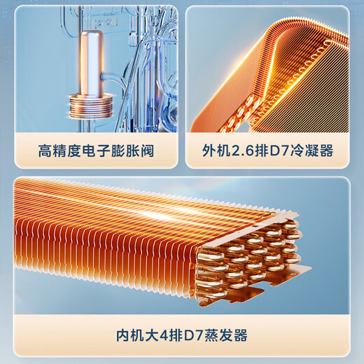 Midea Starlight flagship version duct machine 4 hp central air conditioner one-to-one living room 3 hp Lexiang 4th generation embedded first-level energy efficiency Lexiang 4th generation 4 hp first-level energy efficiency offline hot model (40-60m)