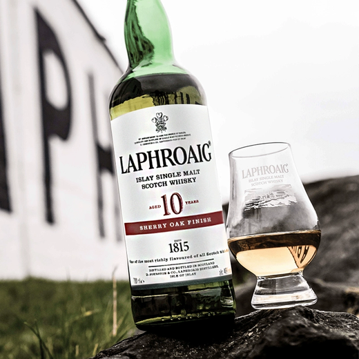 
Laphroaig Laphroaig 10 years Shirley barrel single malt whiskey 48 degrees foreign wine 700ml * 1 bottle