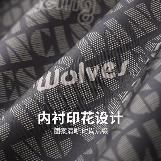 Dances with Wolves Embroidered Lapel Jacket Men's 2025 Autumn New Commuting Style Fashion Jacket Windproof Men's Jacket 1007 Dark Apricot 702 L (175)