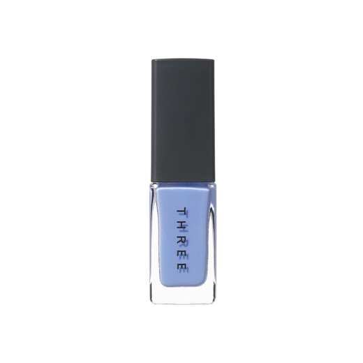 THREE Japan direct mail 2024 summer new natural plant topcoat quick-drying and long-lasting new color nail polish 7ml 13 CLOUD DANCER