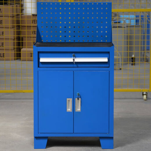 Sailoto heavy-duty tool cabinet drawer-type tool cart auto repair cart repair multi-functional factory workshop worker 110J standard single draw 0:8 blue + standing