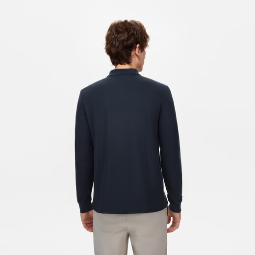 Aigle [neues Frühlings- und Sommerprodukt] Aigao 2025 Frühlings- und Sommer Neues Produkt DFT Schnell trockener Coolmax Cool Polo -Hemd Männer imperial dunkelblau BN683 M (175/92A)