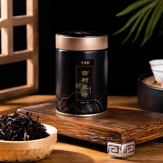天池1392茶叶 潮州高山单枞茶 老枞古树宋种 有机单丛乌龙茶罐装50g 古树宋种50g