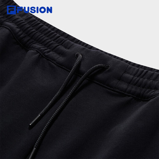 FILA FUSION Fila trendy brand knitted trousers for men 2025 fashionable loose cuffed casual pants
