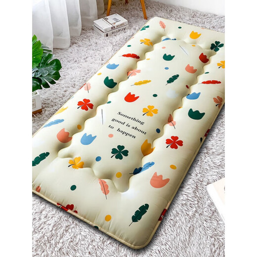 Yusen Yiwu Day Care Mattress 70x170 Student Dormitory Thickened Mattress Foldable Tatami Single and Double Bunk Bunk Sheep Velvet - Gray (Non-Slip) Thickened 6cm 70*170cm Kindergarten