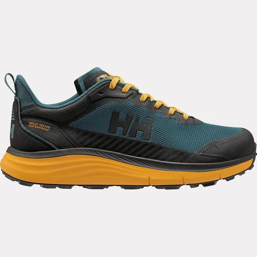 
HELLY HANSEN, HH Men's Tin Green Polyester StegaTech Waterproof Hiking Shoes 11976-453 40