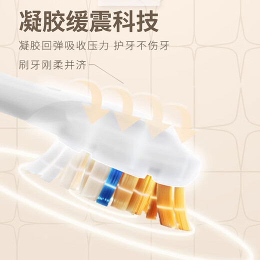 飞利浦（PHILIPS）电动牙刷头HX9093适配HX9996/9924/9954/9903/9901/9997 HX9系 HX9093白色三支装【盒装】