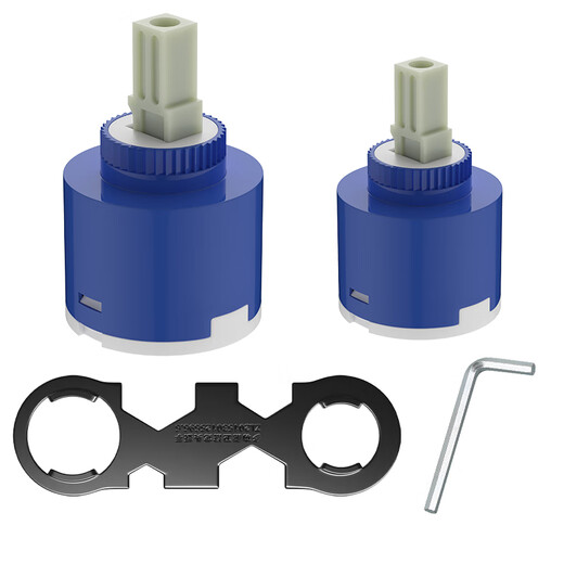 KEGOO faucet hot and cold ceramic valve core 35/40 multifunctional disassembly wrench shower basin repair accessories K5084