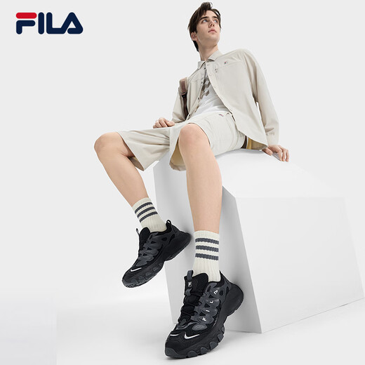 FILA 斐乐【易烊千玺同款】男鞋老爹鞋运动鞋2025夏蘑菇鞋厚底休闲鞋