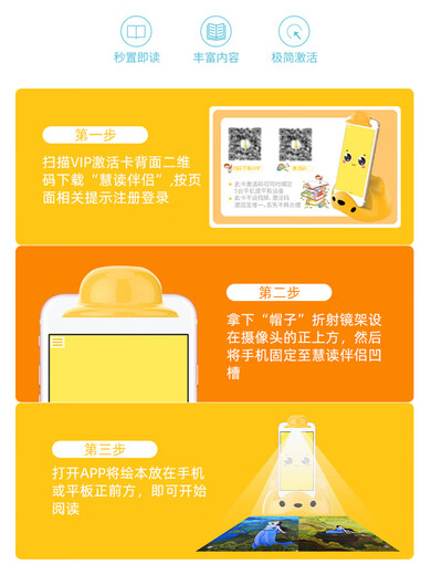 Xincaihui Lesen Tong Intelligent Audio-Leser Kinderlern Co-Dubao KI Bilderbuch Lesen früh Bildung Lernroboterklasse Intelligente Audio-AI-Leser + 100 chinesische Malerei