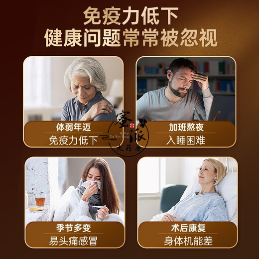 北京同仁堂野芝堂牌破壁灵芝孢子粉胶囊中老年人增强免疫力体虚体弱送礼长辈 破壁灵芝孢子粉胶囊三瓶周期装（2瓶价）