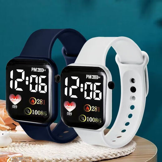 New Watch Love Small Square Watch Men and Women Couple Couple Childre