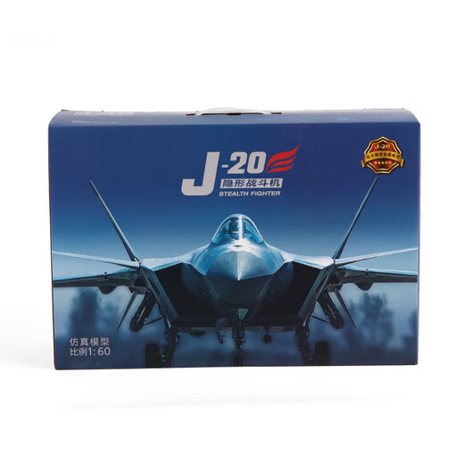 未止 歼20战斗机模型合金军事模型退伍纪念礼品摆件1:48迷彩 WZHL-15938