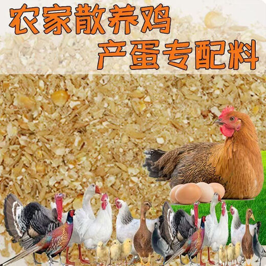 Factory direct sales 80 Jin Jin equal to 0.5 kg layer hen feed for hens, egg laying broiler fattening pellets, full price nesting breeding special 40 Jin Jin equal to 0.5 kg layer hen feed