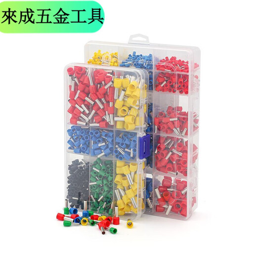 XMSJVE tube type cold crimp terminal combination copper wiring storage box wire connector crimping clamp switch socket panel mixed box assembly/1049+1/pipe type pressing wire