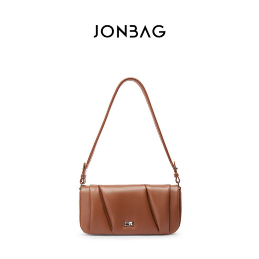 Jianbaige Long Baguette Bag Feel Averarm Crossbody Tasche 2025 Neue Frühlings- und Sommerpendel -Mode -vielseitiges Geschenk für Älteste Mokka Brown