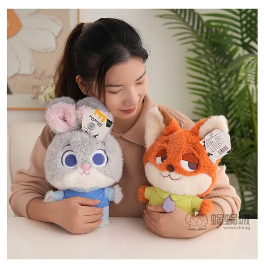 Disney Plüschspielzeug Ragdoll Puppe Geburtstag Chinesisches Valentinstag Geschenk Verrückte Zootopia Judy Bunny Puppe