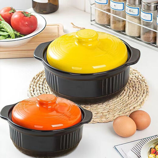 Ye Yu Ceramic Casserole Lid High Temperature Resistant General Accessory Household Stewing Electric Chinese Medicine Pot Single Sell Pot Lid Tile Thickened 3 Holes White 19cm