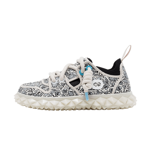 Chaussures mignonnes laides d'Oetzi Oz pour hommes et femmes 25 chaussures de toile de gelée de gelée de graffitis Graffiti