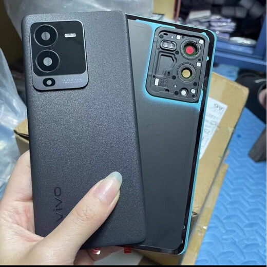 Eblarm brand original suitable for s15pro disassembly 99 new back cover glass back shell middle frame front frame screen frame s15 middle frame (obsidian black)