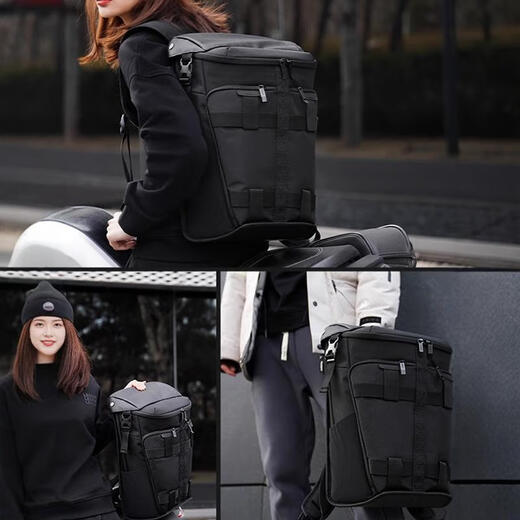 联想（Lenovo）拯救者双肩包笔记本15.6 17.3英寸电脑包旅行背包防泼溅大容量商务办公时尚简约游戏外设大容量包 【兼容17英寸及以下】Active双肩包