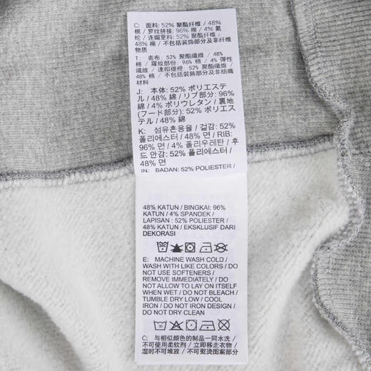 Nike Nike [大发发] hommes comme m nk tf si brsh po hd naos sweat-shirt / tirette HJ3882-063 3xl