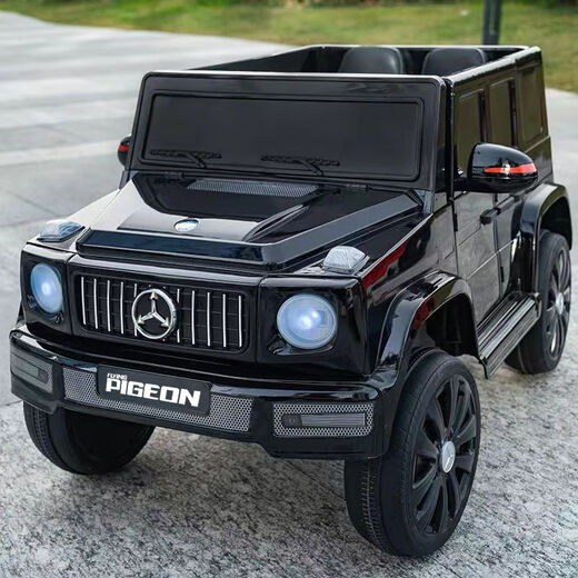 
Raft core children's car 1-3 years old four-wheel drive Feige children's electric car four-wheel off-road car remote control toy car children direct sales from manufacturers - lifetime warranty - double door model Feige painted white dual drive + remote control sway Bluetooth + dual lithium battery