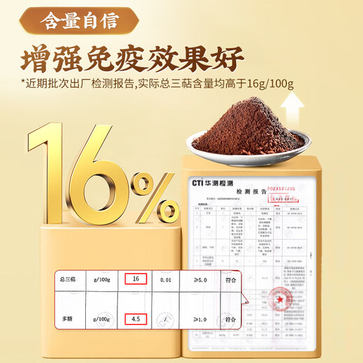 同仁堂破壁灵芝孢子粉增强免疫力 中老年术后送礼滋补保健品 北京同仁堂 【蛇年送礼】15袋*6盒 赠礼袋