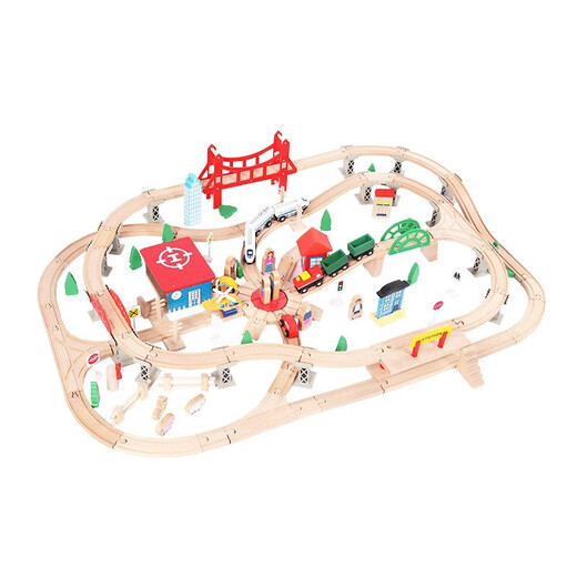 Yunya Children's Magnetic Anti-Gravity Rail Car Roller Coaster Slide Magnetic Return Car Boy Racing Tobado Tomado 130 piezas Trazo de regalo de tren de tren de tren aeropuerto