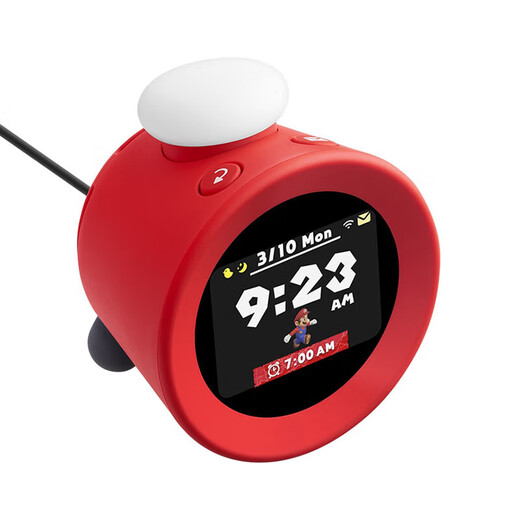 Nintendo (Nintendo) Domestic Bonded Warehouse Alarmo Alarm Clock Mario Alarm Clock 35 Scene Animation Sound Game Elements Original Japanese Version Alarmo Alarm Clock Official Standard