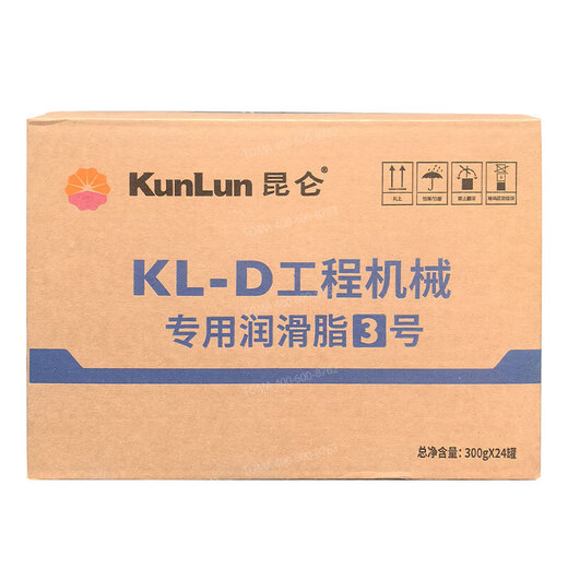 昆仑润滑脂 KL-G/KL-D 2#3号 7057/7019/7008/HP-R/801/通用锂等 KL-D润滑脂3号300g*24支