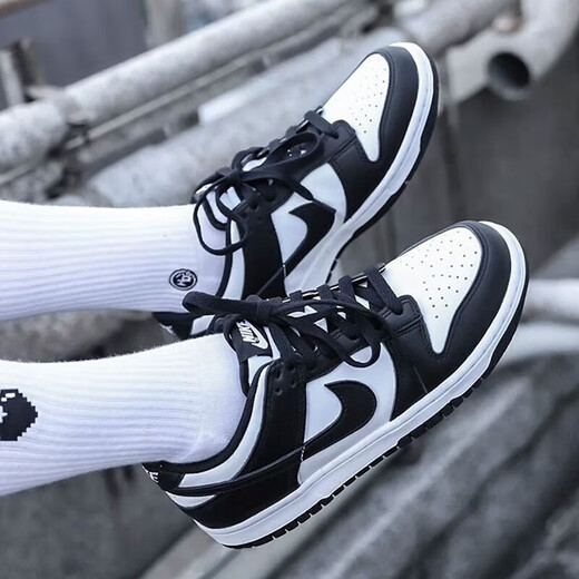 耐克（NIKE）女鞋男鞋   25夏新款DUNK LOW运动休闲鞋情侣款低帮板鞋 男鞋DD1391-100/女鞋CW1590-100 42 男鞋