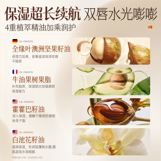OHBT玻尿酸变色润唇膏3g凡士林保湿滋润防干裂脱皮唇炎补水护唇去死皮
